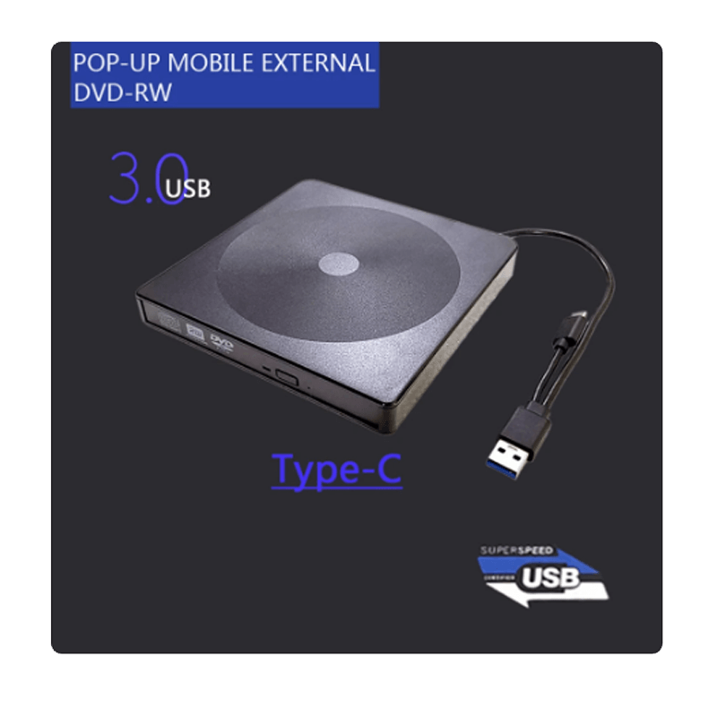 Board-X Dvdrw External Usb-C / Usb 3.0
