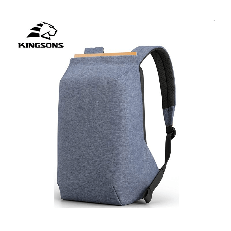 kingsons backpack Simple Design Ks3207W, 15.6 Inch, Light Blue, Water-Resistant, Light Weight kingsons backpack Simple Design Ks3207W, 15.6 Inch, Light Blue, Water-Resistant, Light Weight