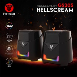 Fantech Speaker Gs205 Hellscream Usb Rgb Gaming & Music