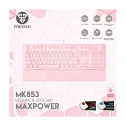 Fantech Keyboard Mk853 Maxpower Rgb Mechanical Gaming