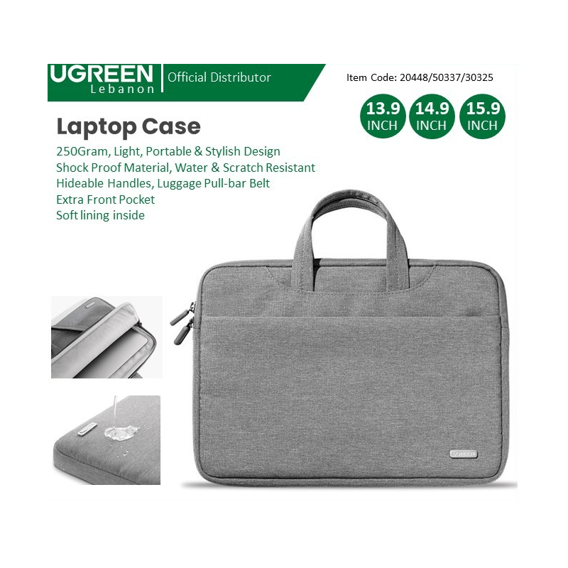 Ugreen Bag Laptop Light & Portable Laptop 14.9 Lp437 50337 Ugreen Bag Laptop Light & Portable Laptop 14.9 Lp437 50337
