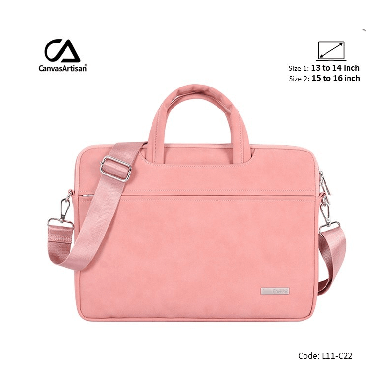 Canvasartisan Bag Laptop Business L11-C22 Pink 13, High Quality Leather Canvasartisan Bag Laptop Business L11-C22 Pink 13, High Quality Leather