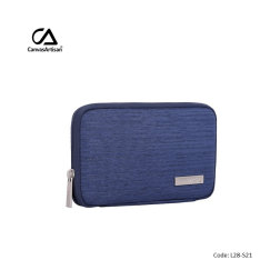 Canvasartisan Electronic Organizer L28-S21 Blue Pouch Bag, Water-Resistant
