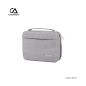 Canvasartisan Electronic Organizer L10-31 Light Gray Pouch Bag, Water-Resistant Canvasartisan Electronic Organizer L10-31 Light Gray Pouch Bag, Water-Resistant