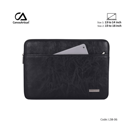 canvasartisan sleeve laptop Slim L38-06 Black 13