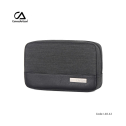 Canvasartisan Electronic Organizer L10-12 Dark Gray Pouch Bag, Water-Resistant