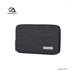Canvasartisan Electronic Organizer L10-21 Dark Gray Pouch Bag, Water-Resistant