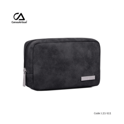 Canvasartisan Electronic Organizer L11-S11 Black Pouch Bag, Water-Resistant