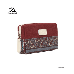 Canvasartisan Electronic Organizer T41-1 Red Pouch Bag, Water-Resistant