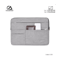 canvasartisan sleeve laptop Slim L2-02 Light Gray 13, Water-Resistant
