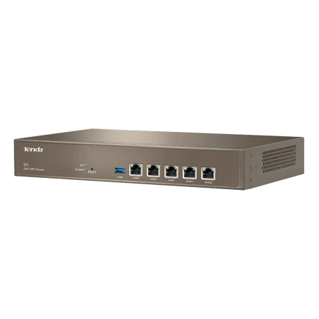 Tenda Router Wired G3 Qos Gigabit Multi WAN for Access Point management