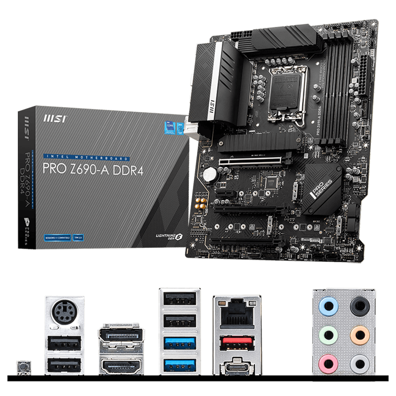 Msi Motherboard PRO Z690-P DDR4 LGA1700 911-7D36-002 Msi Motherboard PRO Z690-P DDR4 LGA1700 911-7D36-002