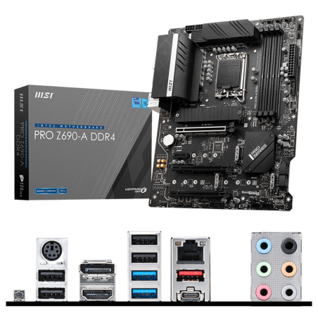Msi Motherboard PRO Z690-P DDR4 LGA1700 911-7D36-002