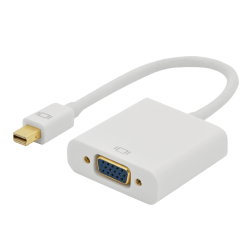 Board-x Converter Mini Display Port Thunderbolt Male To Vga Monitor Adapter Female