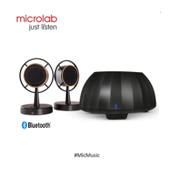 Microlab Micmusic Fascinating 2.1 Multimedia Speaker System With Wireless Streaming Technology