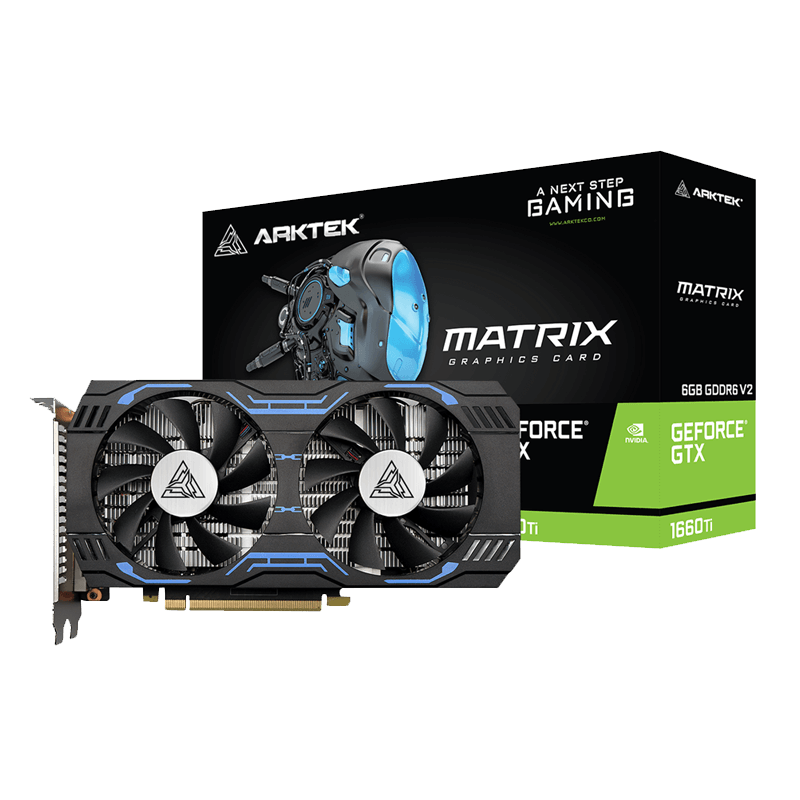 Arktek Gaming Graphic Geforce 6Gb DDR6 GTX1660TI AKN1660TiD6S6GH1 Arktek Gaming Graphic Geforce 6Gb DDR6 GTX1660TI AKN1660TiD6S6GH1