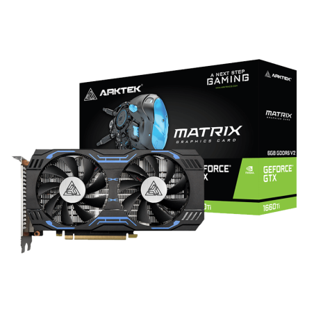 Arktek Gaming Graphic Geforce 6Gb DDR6 GTX1660TI AKN1660TiD6S6GH1