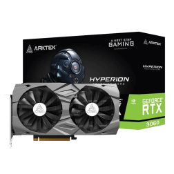 Arktek Gaming Graphic Geforce 12Gb DDR6 RTX3060 AKN3060D6S12GH1LED