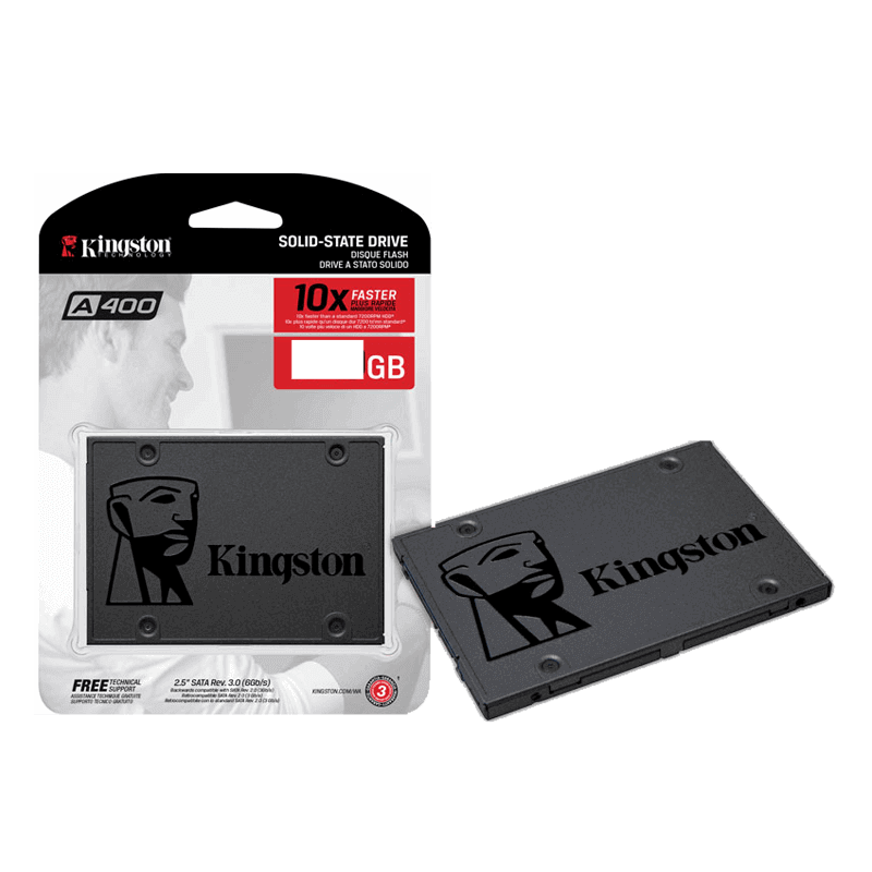Kingston Sata 480GB Ssd 6.0Gb/S A400 SA400537/480G Kingston Sata 480GB Ssd 6.0Gb/S A400 SA400537/480G