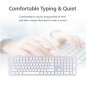 Micropack Keyboard & Mouse Km-236W Ifree Pro Elegant Wireless Combo (Silver/White)) Micropack Keyboard & Mouse Km-236W Ifree Pro Elegant Wireless Combo (Silver/White))