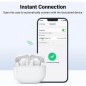 Ugreen HITUNE T3 ACTIVE NOISE CANCELLING WIRELESS EARBUDS BLUETOOTH 5.2 WS106-90206 (WHITE)
