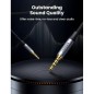 Ugreen 3.5MM MALE TO 3.5MM MALE AUDIO MIC CABLE AV183 - 90788 Ugreen 3.5MM MALE TO 3.5MM MALE AUDIO MIC CABLE AV183 - 90788