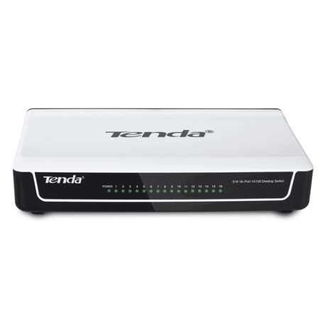Tenda Switch Soho 16 Ports 10/100 S16 Desktop