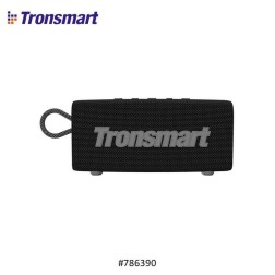 TRONSMART TRIP 10W WATERPROOF BLUETOOTH PORTABLE OUTDOOR SPEAKER WITH BUILT IN BATTERY, UP TO 20 HOURS PLAYTIME 786390 (BLACK)