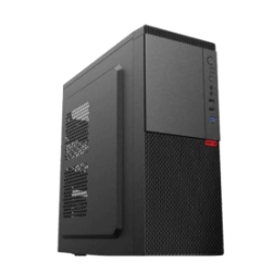 Desktop Assembled Intel Core i3 13100 H610M Mainboard 8gb memory 512gb Ssd Intel shared graphics E130 Case 550W