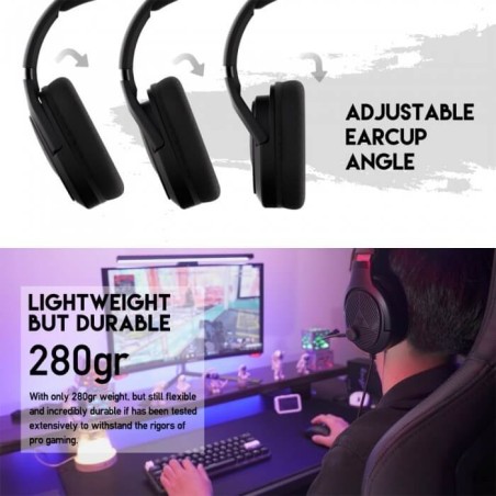 FANTECH MH88 TRINITY GAMING HEADSET (BLACK)