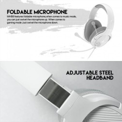 FANTECH MH88 TRINITY GAMING HEADSET (WHITE)