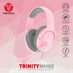 FANTECH MH88 TRINITY GAMING HEADSET (PINK)