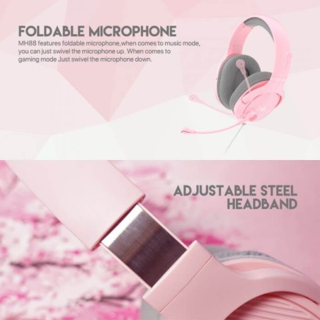 FANTECH MH88 TRINITY GAMING HEADSET (PINK)