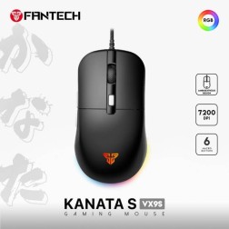 FANTECH VX9S KANATA RGB GAMING MOUSE (BLACK)