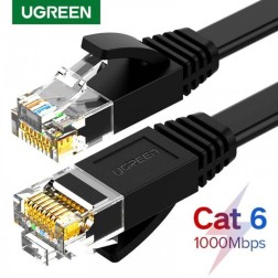 UGREEN RG45 PATCH CORD ETHERNET CAT6 CABLE, STURDY, DURABLE & FLAT DESIGN NW102 -50173