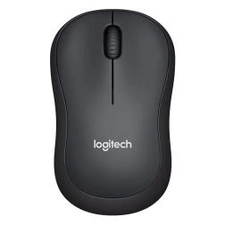 Logitech Mouse M220 2.4Ghz Wireless 1000 DPI 3 Silent Buttons Black