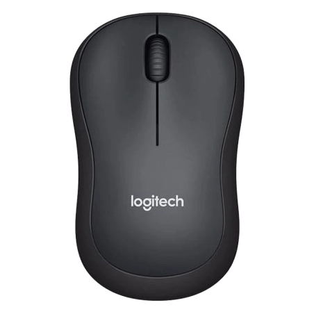 Logitech Mouse M220 2.4Ghz Wireless 1000 DPI 3 Silent Buttons Black