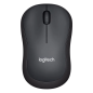 Logitech Mouse M220 2.4Ghz Wireless 1000 DPI 3 Silent Buttons Black